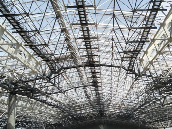 防城港收费站网架