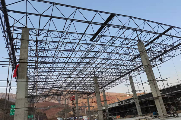 防城港钢结构网架图片