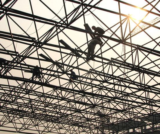 防城港厂房网架安装